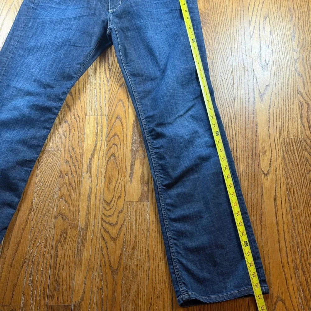 Banana Republic Mens Dark Straight Blue Jeans 32 Classic Denim Pants Y2K